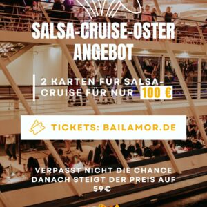 Latino Boot Dresden OSTER-ANGEBOT-Gutschein: 2 Karten für 100€