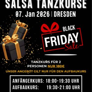 TANZKURSE SPECIAL-BLACKFRIDAY/WEIHNACHTEN: Tanzkurs für 2-Personen nur 180€