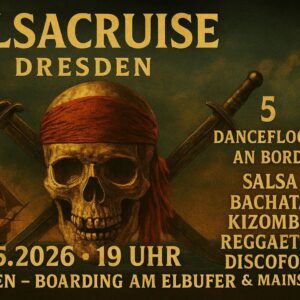 Salsa Cruise Dresden - Black Friday/Weihnachtsgutschein: 2 Karten für 110€