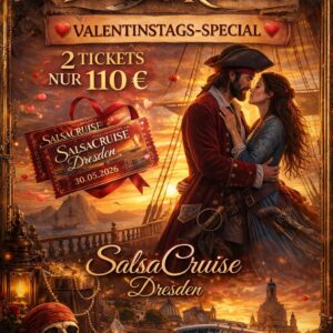 Salsa Cruise Dresden - Valentinstag: 2 Karten für 110€